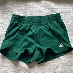 Dark Green Athletic Shorts